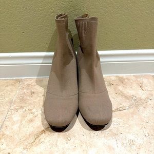 MIA Women’s Erika Stretch Bootie In Dark Sand Color
